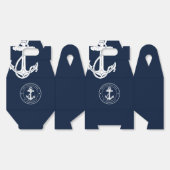 Nautical Anchor Boat Name Custom フェイバーボックス (見開き)