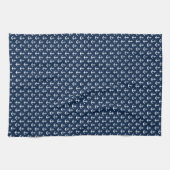 Nautical Anchor Kitchen Towel キッチンタオル (横)