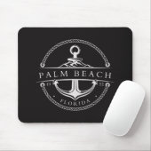 Nautical Anchor Palm Beach Florida 1952 マウスパッド (マウス)