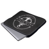 Nautical Anchor Palm Beach Florida 1959 ラップトップスリーブ (正面下部)