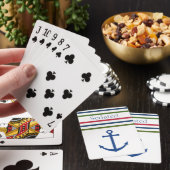 Nautical Anchor Playing Cards トランプ (インサイチュ)