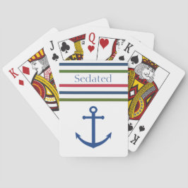 Nautical Anchor Playing Cards トランプ