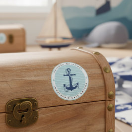 Nautical Anchor & Rope Safe Harbor ID1250 ラウンドシール