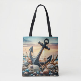 Nautical Anchor Tote Bag  トートバッグ