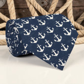 Nautical Anchors Custom Necktie ネクタイ
