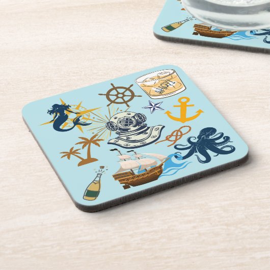  Nautical Bachelor Party コースター (左側)