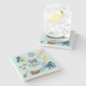  Nautical Bachelor Party ストーンコースター (横)