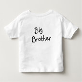 Nautical Big Brother  withoutStarfish  トドラーTシャツ (裏面)