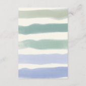 Nautical Blue Diaper Raffle Simple Boy´s Shower エンクロージャーカード (裏面)