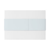 Nautical Blue Elegant Wedding Belly Band 招待状ベリーバンド (裏面例)