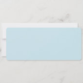 Nautical Blue Wood Rope Starfish Sailing カード (裏面)