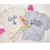 Nautical Bride Bachelorette Party Group トライブレンドＴシャツ