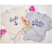 Nautical Bridesmaid Bachelorette Party Group トライブレンドTシャツ