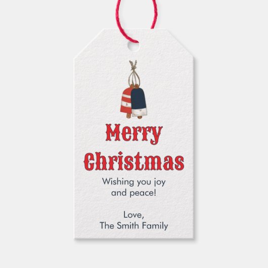 Nautical Christmas  ギフトタグ (正面)