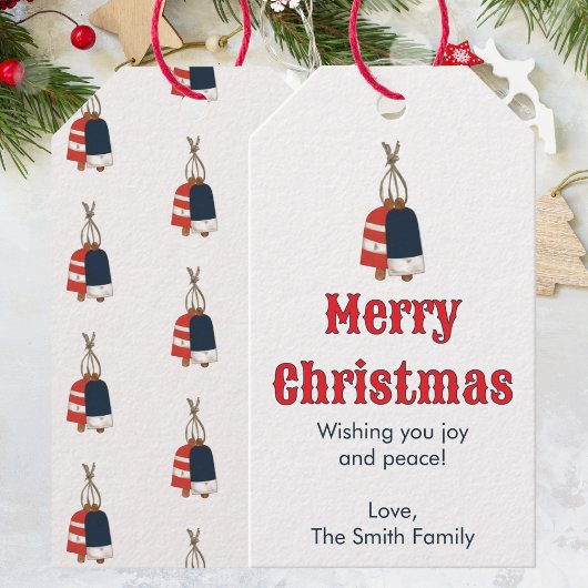 Nautical Christmas  ギフトタグ
