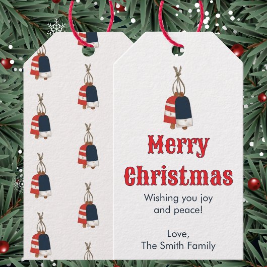 Nautical Christmas  ギフトタグ