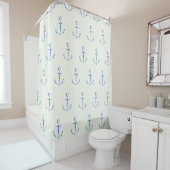 Nautical Coastal Shower Curtain シャワーカーテン (インサイチュ)