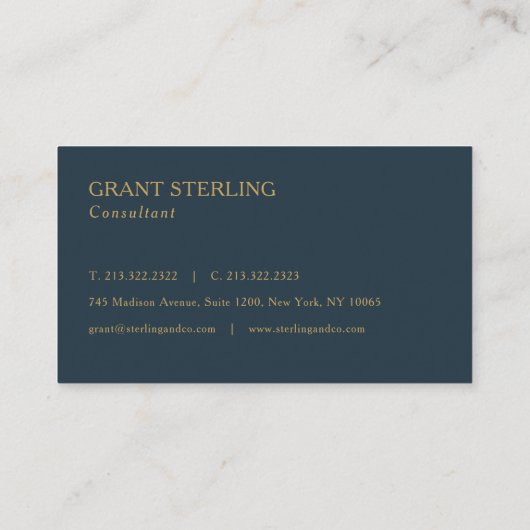 Nautical Compass Professional 名刺 (裏面)