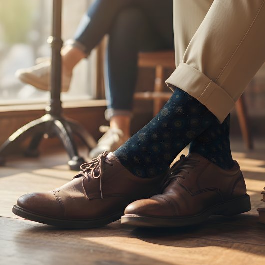 Nautical Compass Rose  ソックス