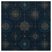 Nautical Compass Rose  ファブリック (クローズアップ)