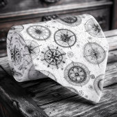 Nautical Compass Rose Men’s Tie ネクタイ