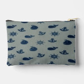 Nautical cosmetic pouch アクセサリーポーチ (裏面)