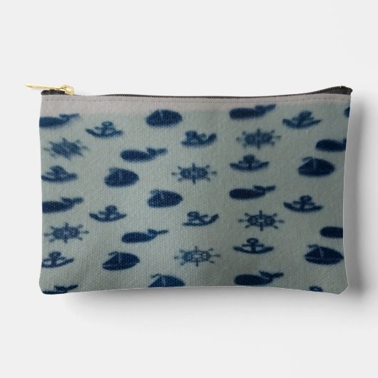 Nautical cosmetic pouch アクセサリーポーチ (正面)