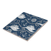 Nautical Cruise Seamless Pattern タイル (側面)