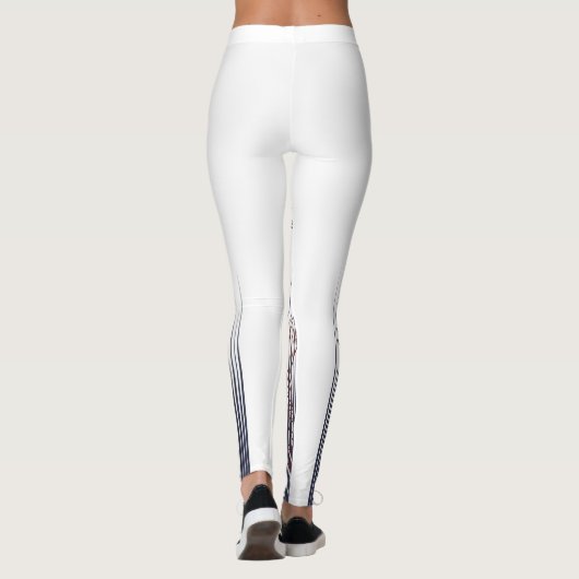 NAUTICAL DESIGN WITH ANCOR  INVITATION レギンス (裏面)