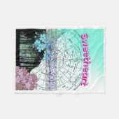 Nautical Fleece Blanket フリースブランケット (正面(横))