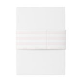 Nautical Floral Stripes Wedding 招待状ベリーバンド (裏面例)