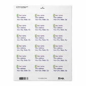 Nautical gold boat/ship anchor/seaweed image  ラベル (フルシート)