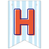 Nautical Lobster Happy Birthday バンティングフラッグ (第2の旗)