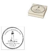 Nautical Personalised Return Address ラバースタンプ (押印)