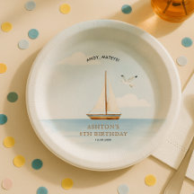 Nautical Sailboat  Birthday Party 