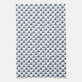 Nautical Sailboat Kitchen Towel キッチンタオル (縦)