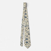Nautical Sea Life Custom Necktie ネクタイ (裏面)
