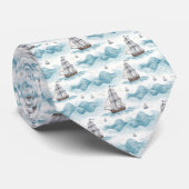 Nautical Sea Life Custom Necktie ネクタイ (ロール)