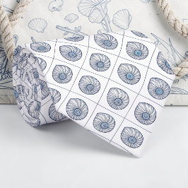 Nautical Seashells Custom Necktie ネクタイ