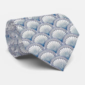 Nautical Seashells Custom Necktie ネクタイ (ロール)
