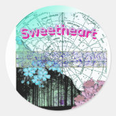 Nautical Sticker ラウンドシール (正面)