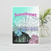 Nautical Style Card 招待状 (スタンド正面)