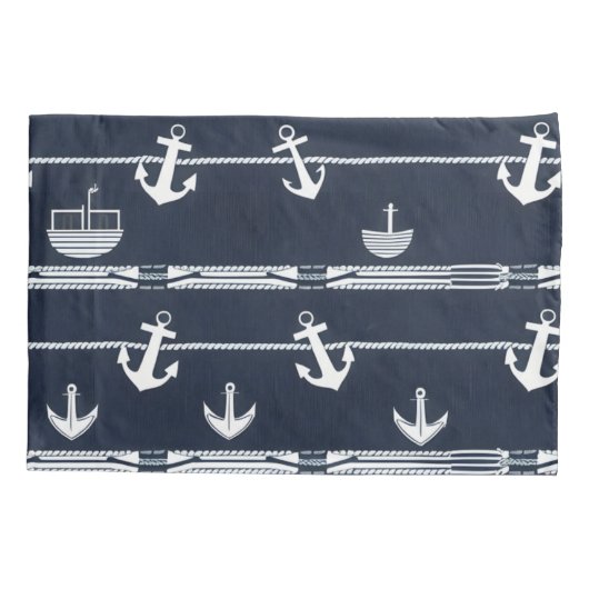 Nautical Themed Pillow cases 枕カバー (裏面)