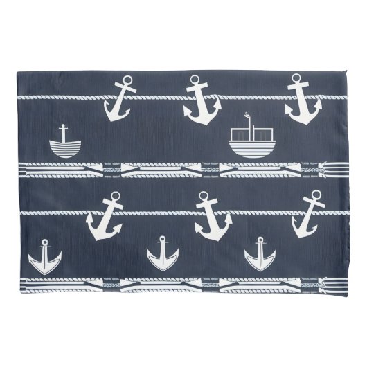 Nautical Themed Pillow cases 枕カバー (正面)
