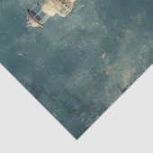 Nautical Tissue Paper with Lighthouse and Seagull 薄葉紙 (詳細)