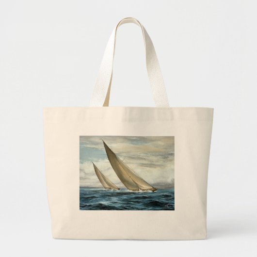 Nautical Tote Bag ラージトートバッグ (正面)