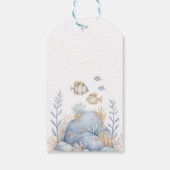 Nautical Under The Sea You Soon Baby Shower ギフトタグ (裏面)