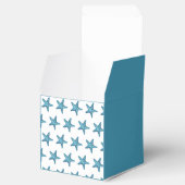 Nautical Watercolor Blue Starfish フェイバーボックス (オープン)