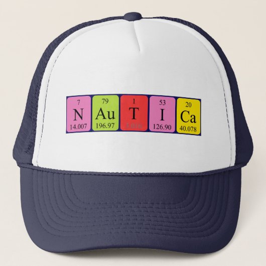 Nautiica定期テーブル名hat キャップ (正面)