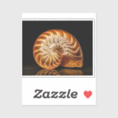 Nautile, coquille dorée シール (シート)
